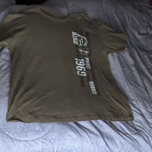 Olive Graphic T-Shirt Dilligaf